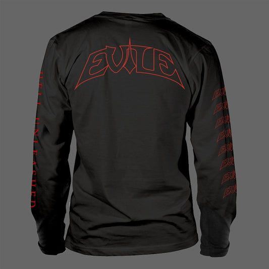 Evile - Hell Unleashed (Black) (Long Sleeve T-Shirt)