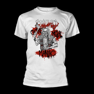 Exhumed - Gore Metal Maniac (White) (T-Shirt)