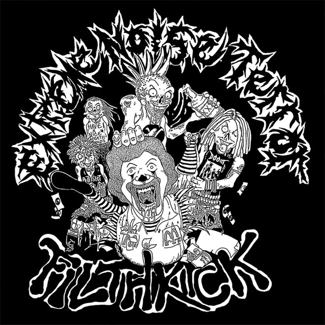 Extreme Noise Terror / Filthkick - In it for Life (2022 Reissue) (Clear Edition) (LP)