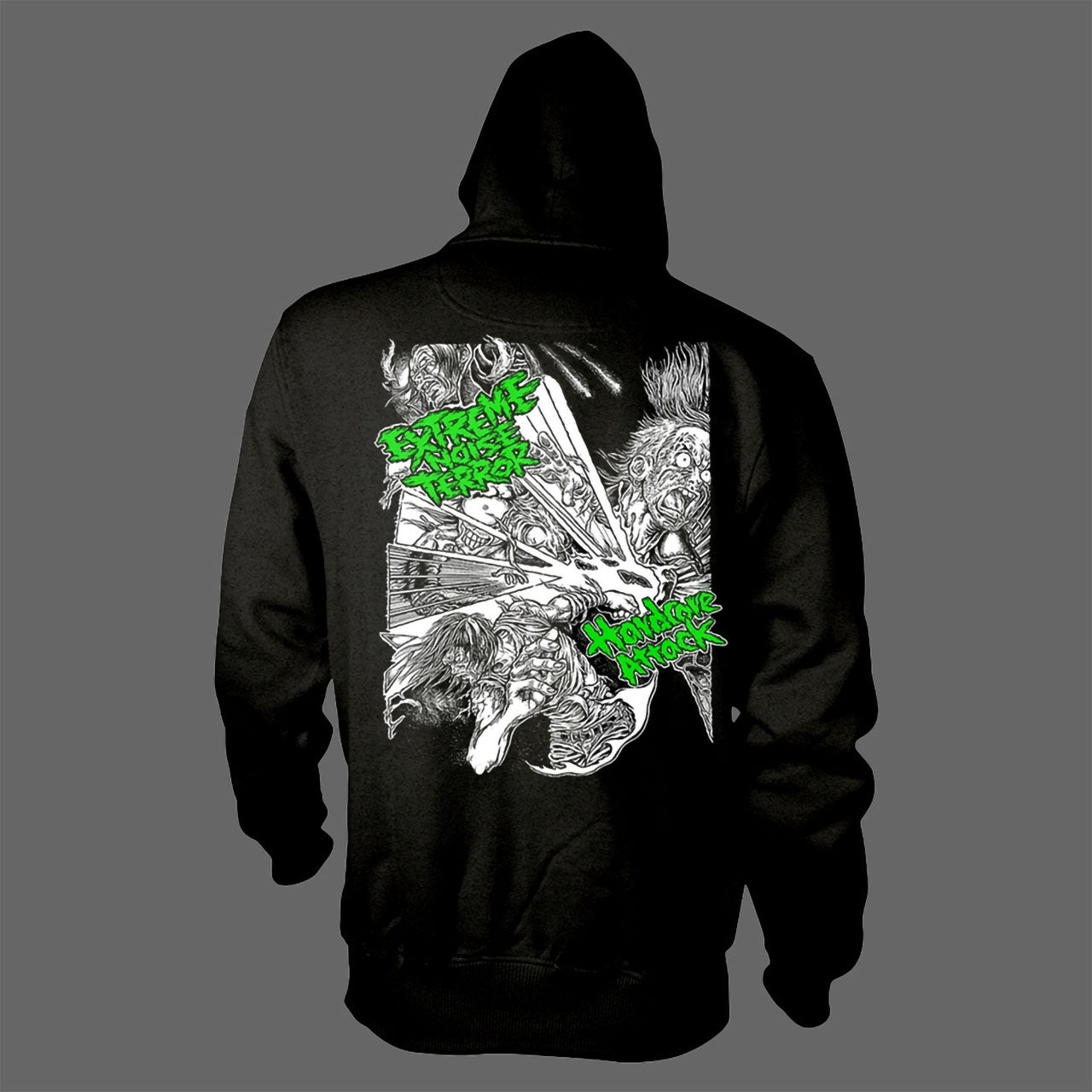 Extreme Noise Terror - Hardcore Attack (Full Zip Hoodie)