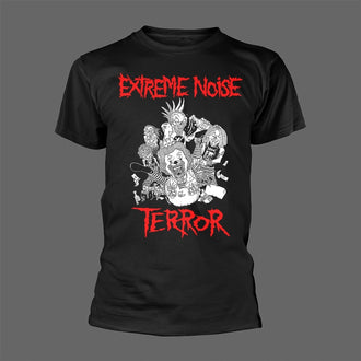 Extreme Noise Terror - In it for Life (Red Logo) (T-Shirt)