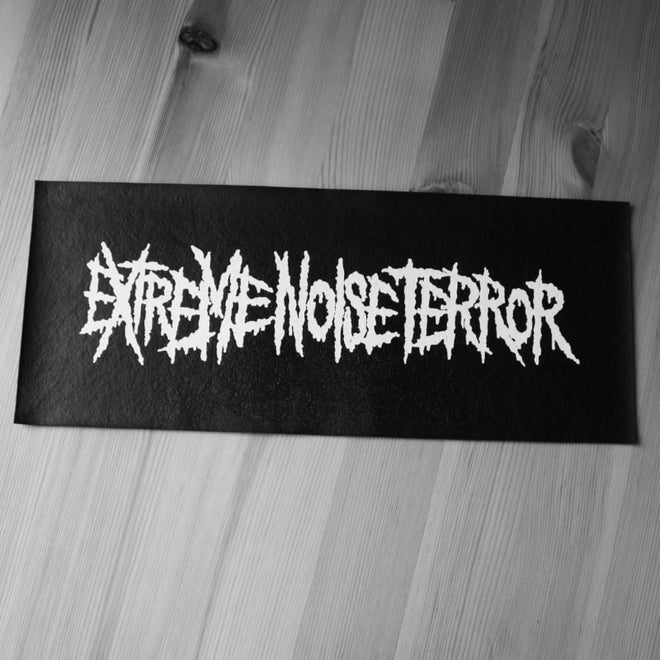 Extreme Noise Terror - Logo (Leather) (Superstrip) (Backpatch)