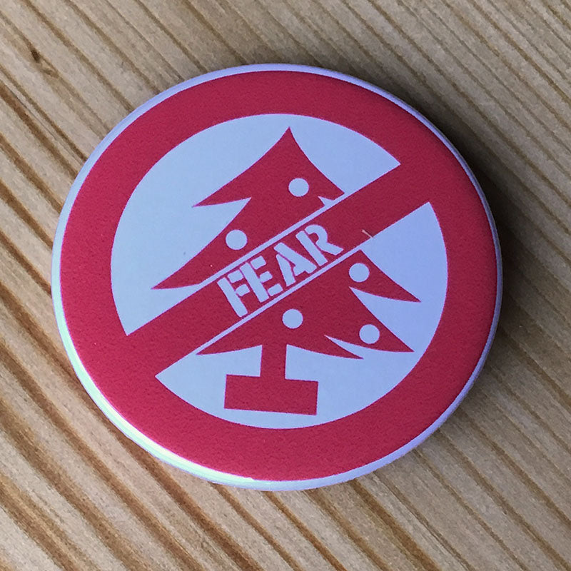 Fear - Anti Christmas (Red) (Badge)