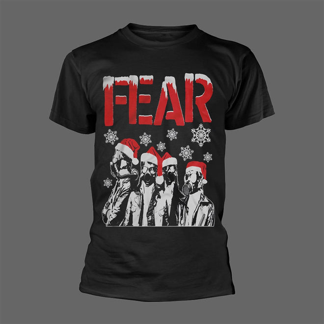 Fear - Christmas Gas Masks (T-Shirt)