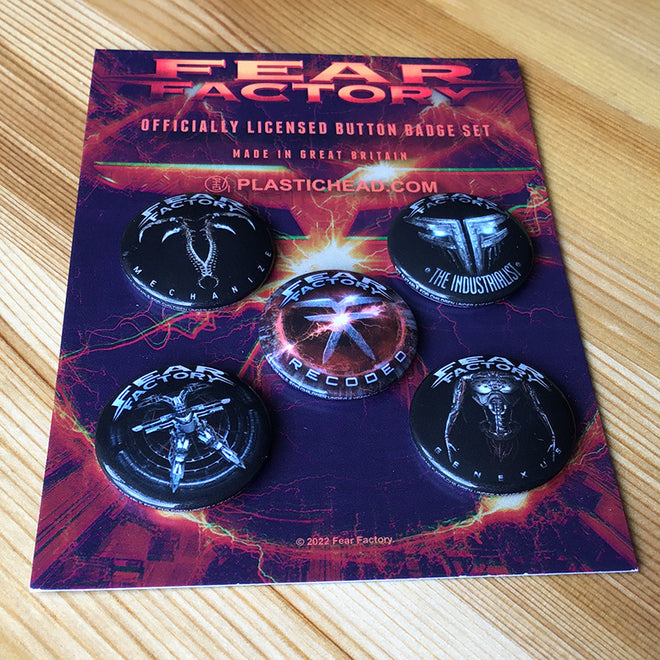 Fear Factory - Later Albums (Badge Pack)