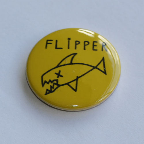 Flipper - Black Logo on Yellow (1) (Badge)