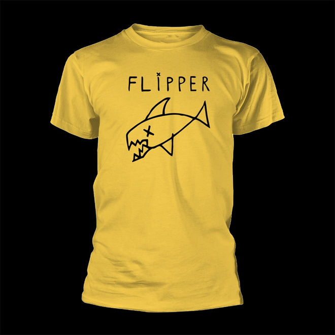 Flipper - Logo (Yellow) (T-Shirt)