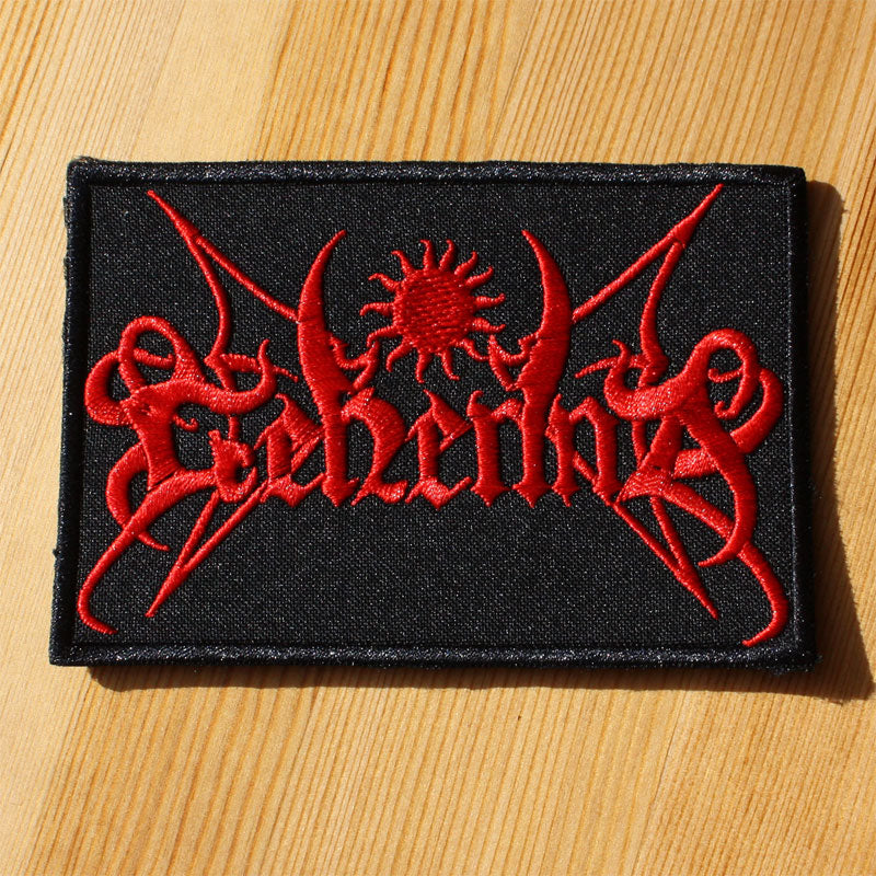 Gehenna - Red Logo (Embroidered Patch) | Todestrieb
