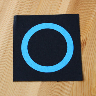 Germs - Blue Circle Logo (Printed Patch)