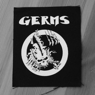 Germs - Logo & Skull (Printed Patch)