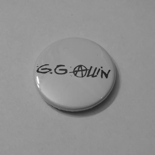 GG Allin - Black Anarchy Logo (Badge)