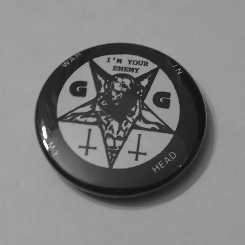 GG Allin - War in My Head (Badge)