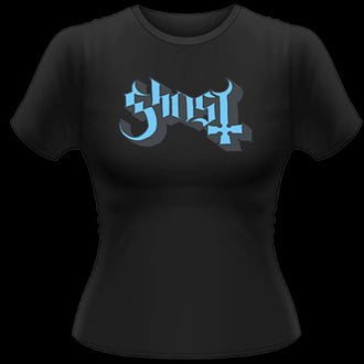 Ghost - Blue Logo (Women's T-Shirt)