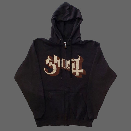 Ghost - Logo / Opus Eponymous (Full Zip Hoodie)