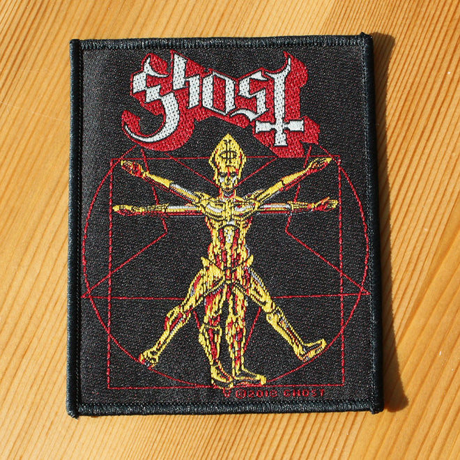 Ghost - The Vitruvian Ghost (Woven Patch)