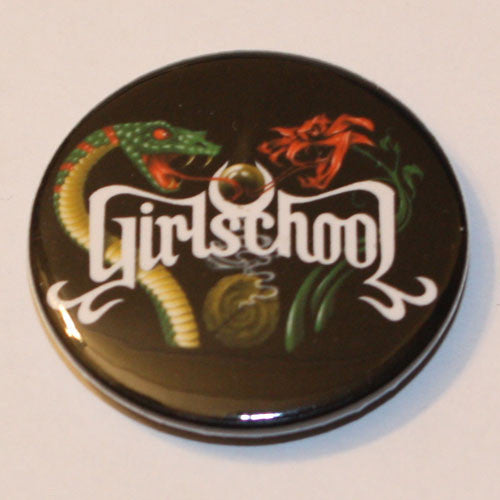 Girlschool - Logo (3) (Badge)