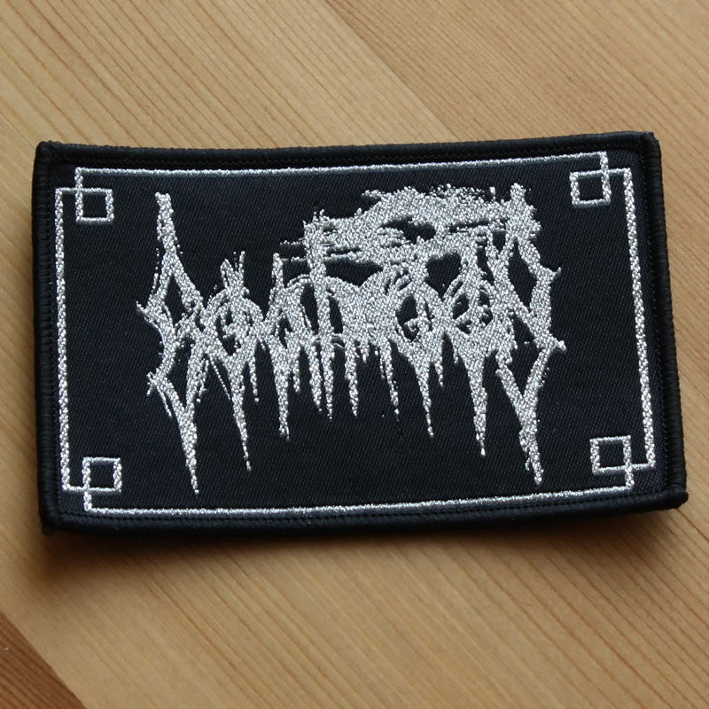 Goatmoon - Silver Logo (Woven Patch)