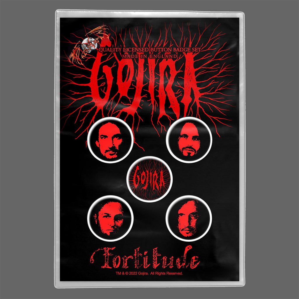 Gojira - Fortitude (Badge Pack)