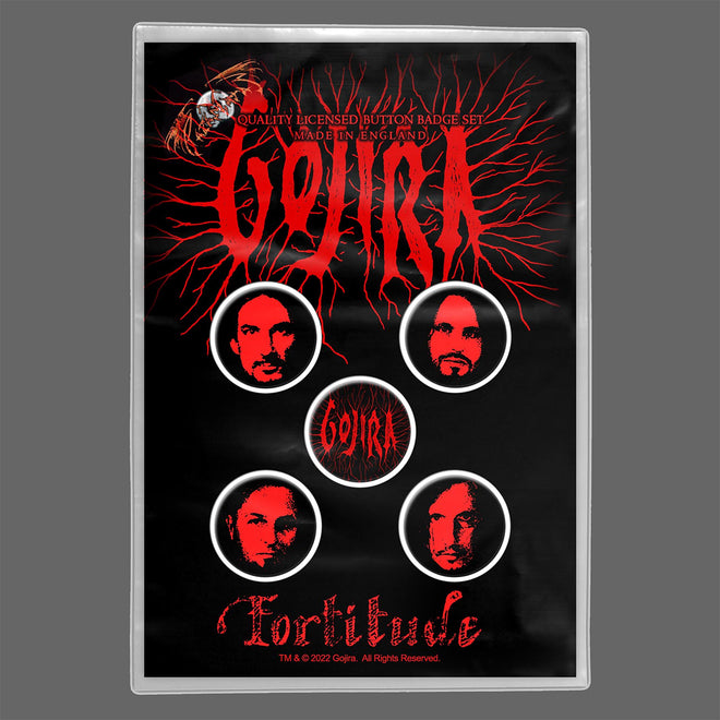 Gojira - Fortitude (Badge Pack)