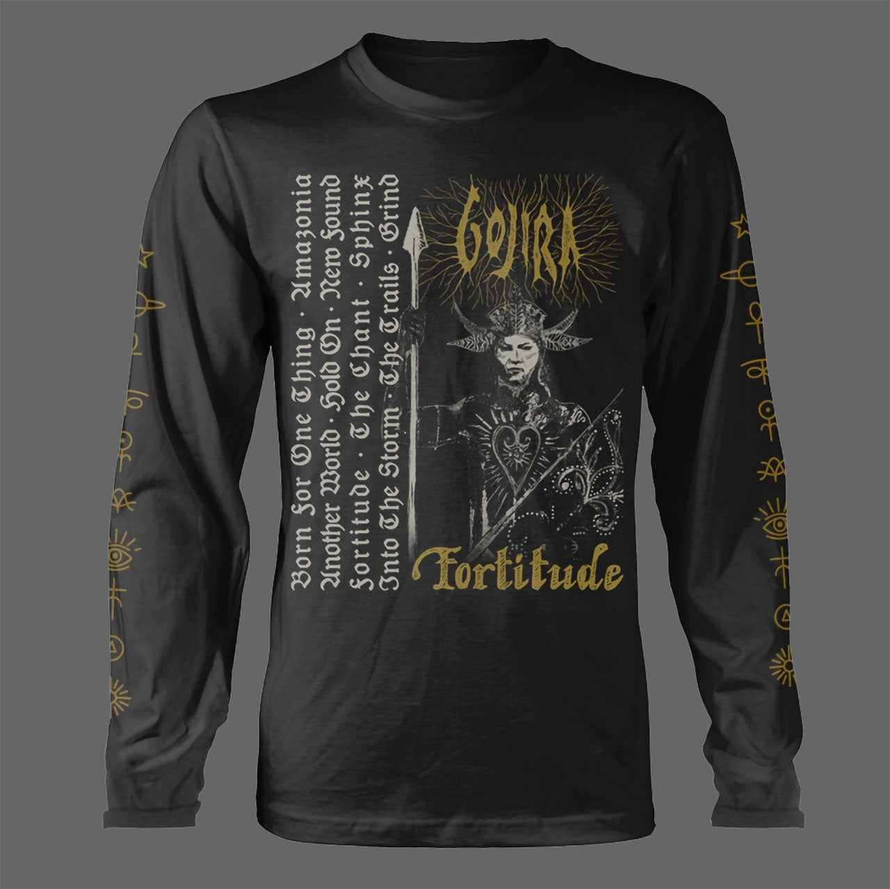 Gojira - Fortitude Tracklist (Long Sleeve T-Shirt)