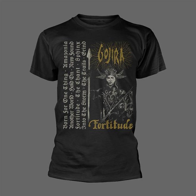 Gojira - Fortitude Tracklist (T-Shirt)