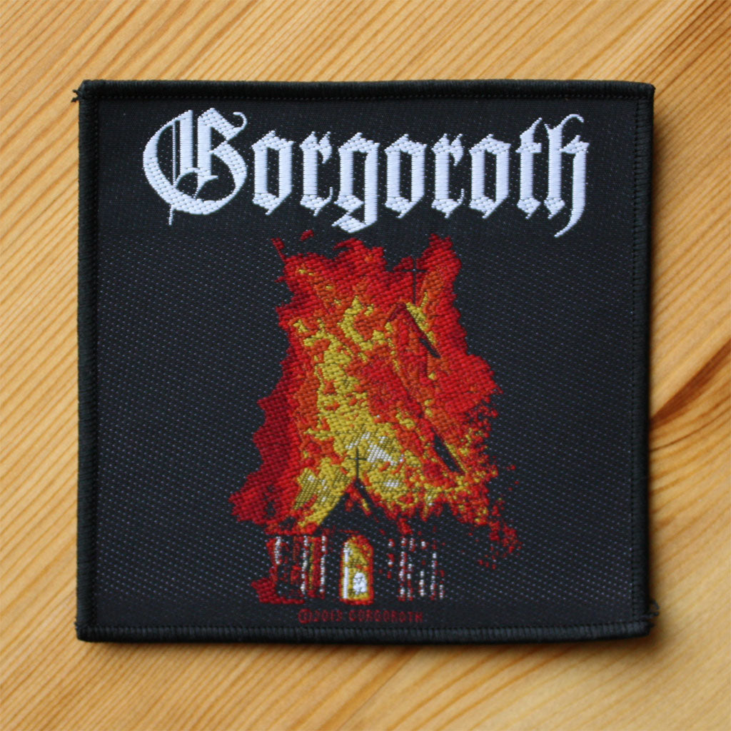 Gorgoroth - Burning Church (Woven Patch)