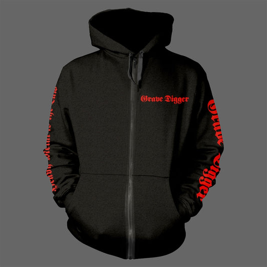 Grave Digger - Heavy Metal Breakdown (Full Zip Hoodie)