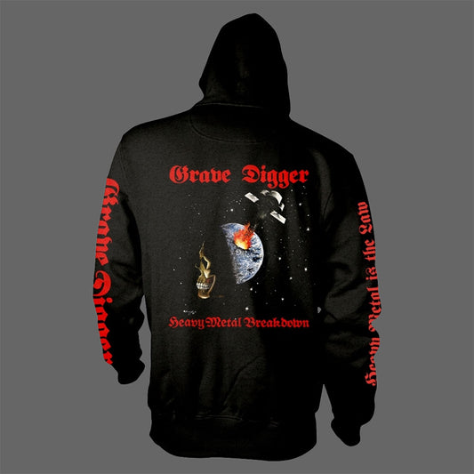 Grave Digger - Heavy Metal Breakdown (Full Zip Hoodie)