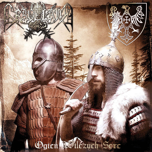 Graveland / Bialy Vitez - Ogien Wilczych Serc (CD)