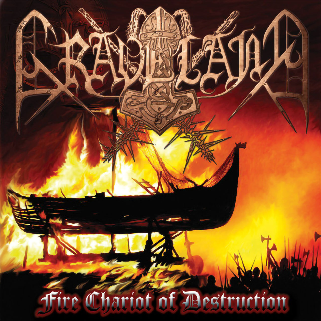 Graveland - Fire Chariot of Destruction (2014 Reissue) (CD)