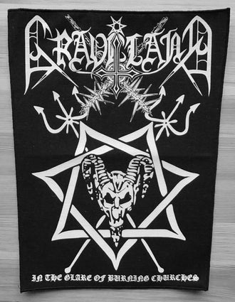 Graveland - In the Glare of Burning Churches (Backpatch)