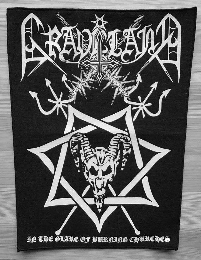 Graveland - In the Glare of Burning Churches (Backpatch)