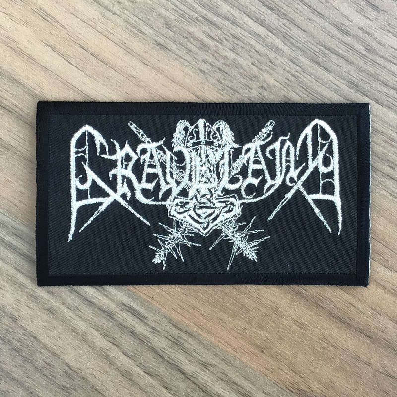 Graveland - Silver Logo (Embroidered Patch)