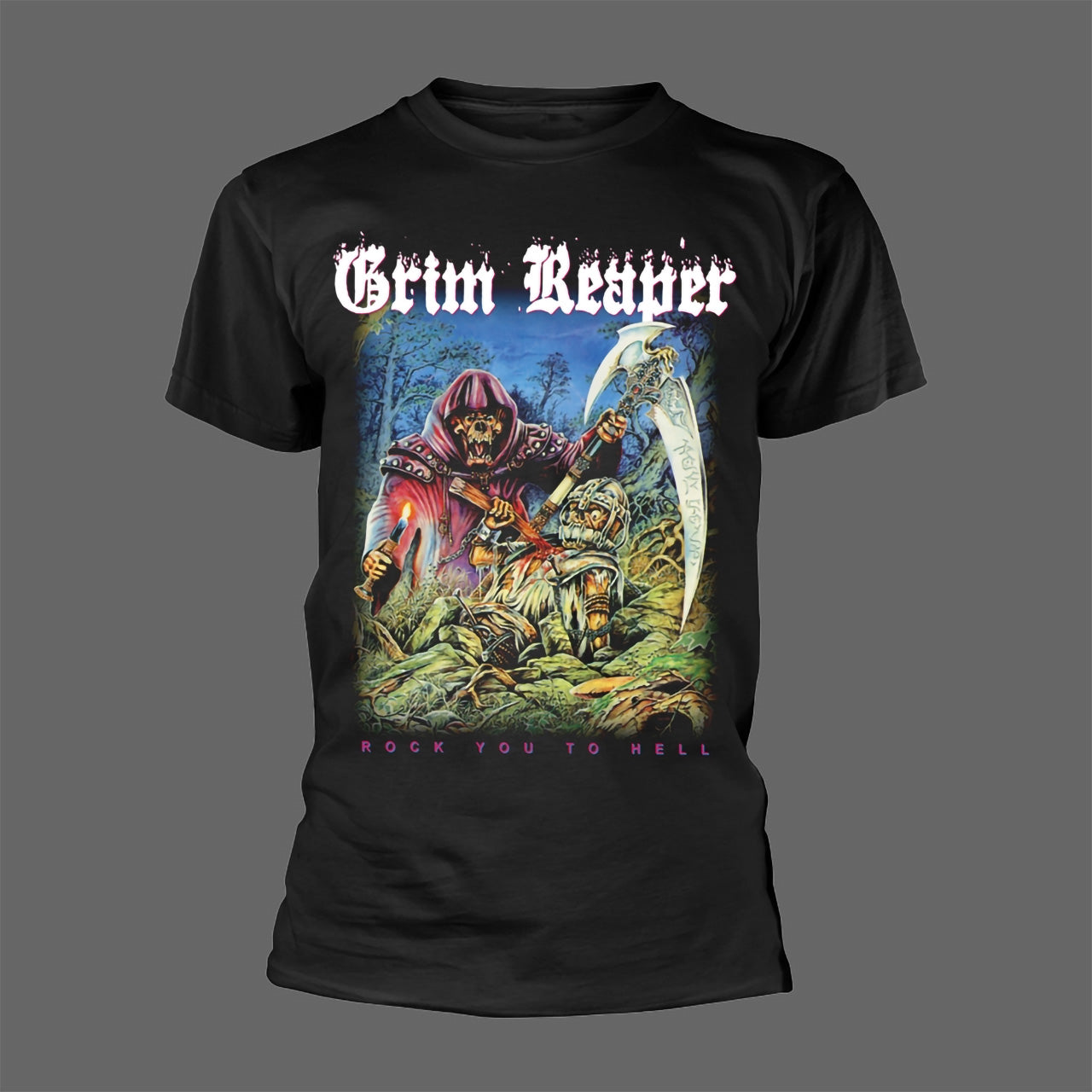 Grim Reaper - Rock You to Hell (T-Shirt)