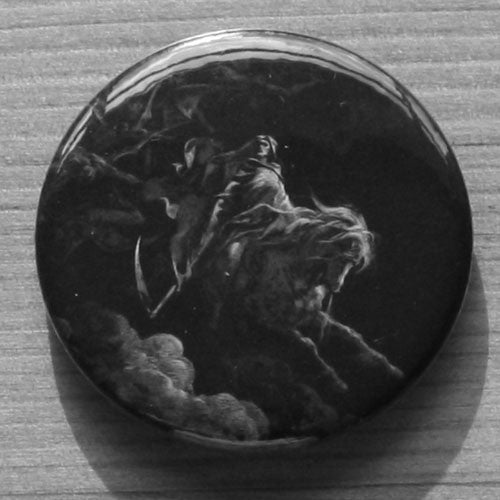 Gustave Dore - Death on the Pale Horse (Badge)