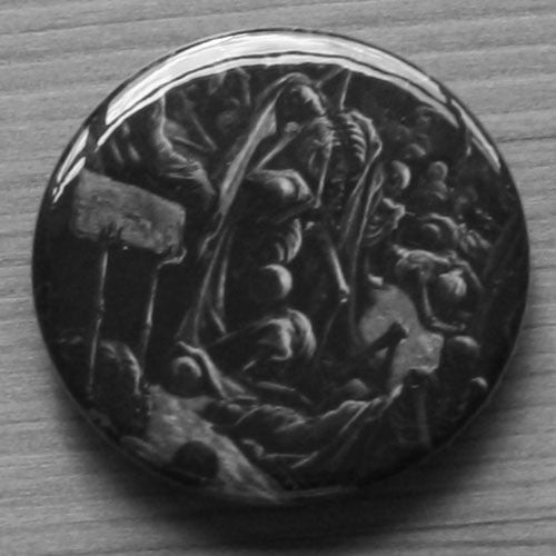 Gustave Dore - The Vision of the Valley of the Dry Bones (Badge)