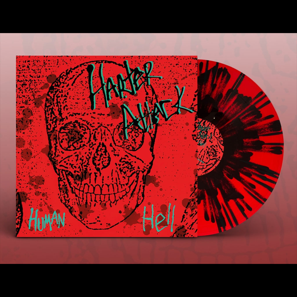 Harter Attack - Human Hell (2022 Reissue) (Splatter Edition) (LP)