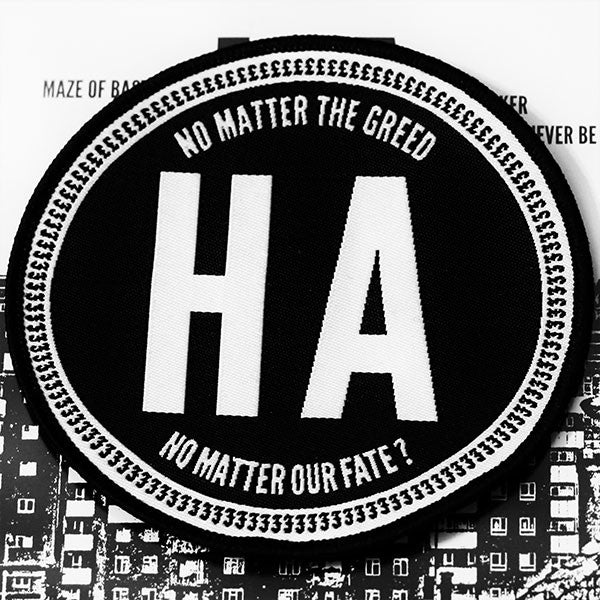 Hateful Abandon - No Matter the Greed, No Matter Our Fate (Woven Patch)