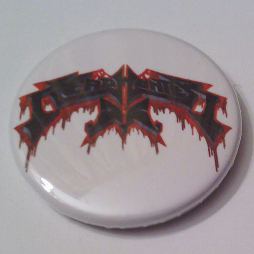 Headhunter D.C. - Bloody Logo (on White) (Badge)
