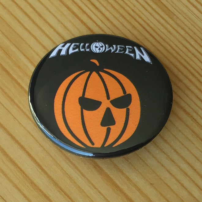 Helloween - Logo & Pumpkin (Badge)