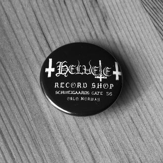 Helvete Record Shop (Badge)