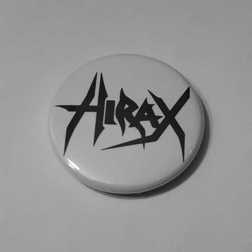 Hirax - Black Logo (Badge)