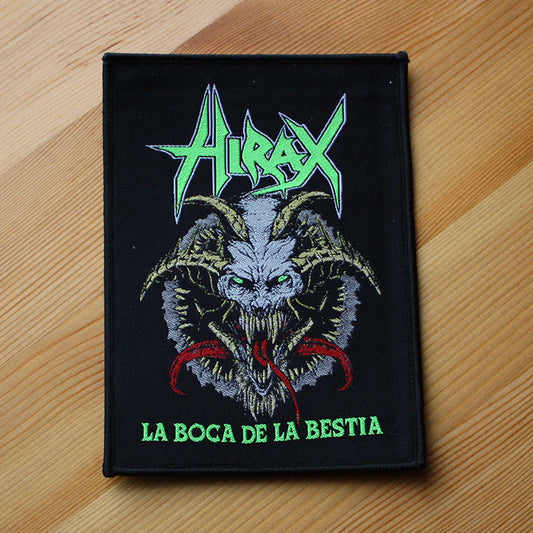 Hirax - La Boca de la Bestia (Woven Patch)