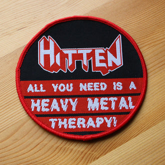 Hitten - All You Need is a Heavy Metal Therapy (Woven Patch)