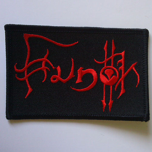 Hunok - Red Logo (Embroidered Patch)