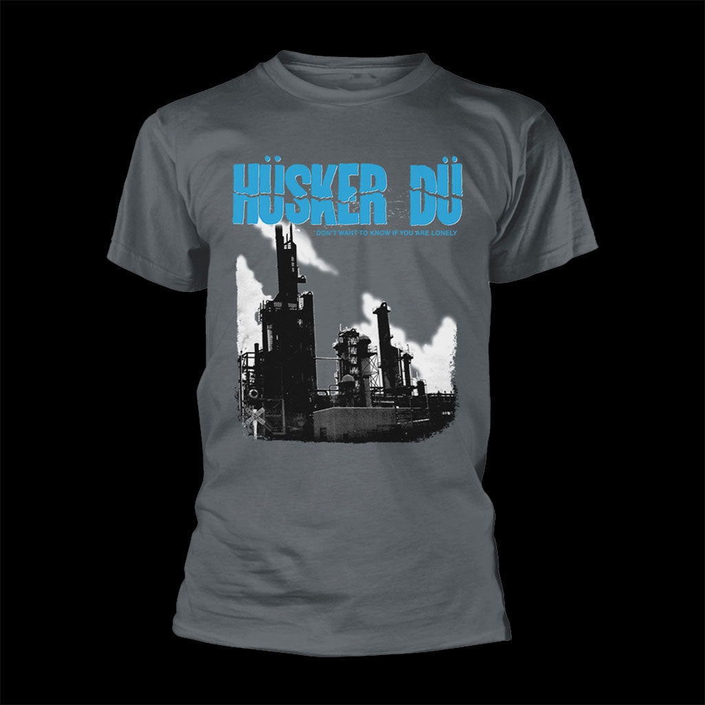 Husker Du - Don't Want to Know If You Are Lonely (Charcoal) (T-Shirt)