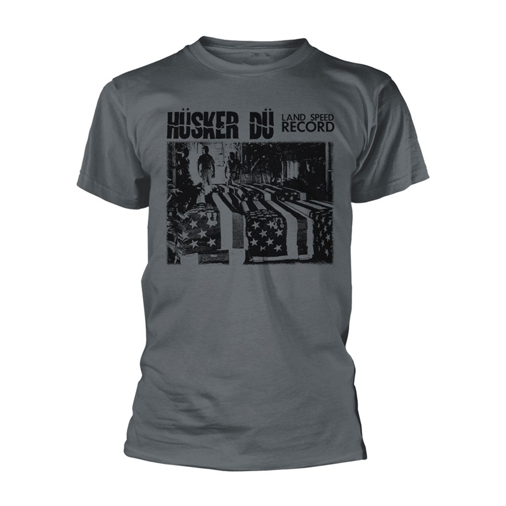 Husker Du - Land Speed Record (Charcoal) (T-Shirt)