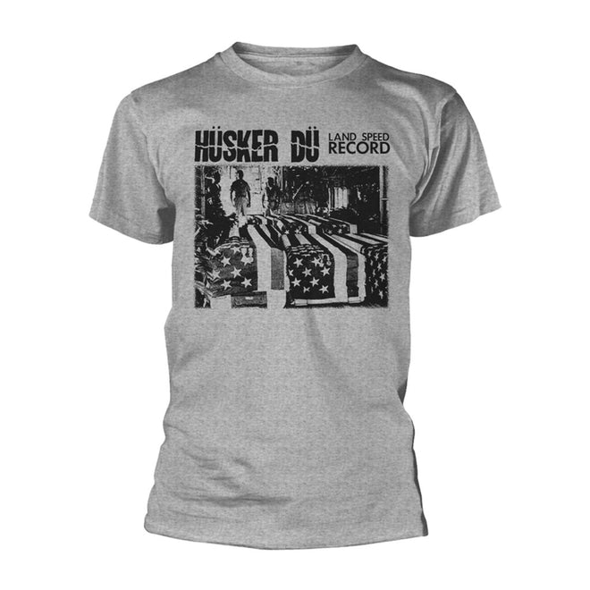 Husker Du - Land Speed Record (Grey) (T-Shirt)