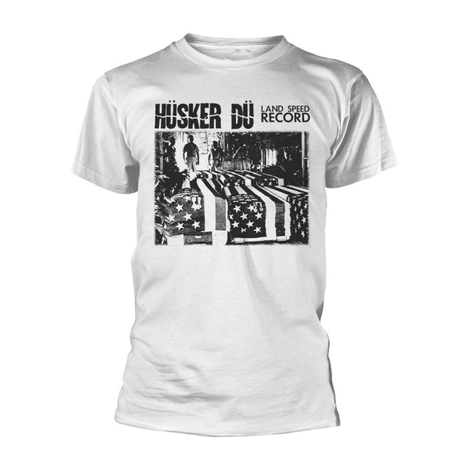 Husker Du - Land Speed Record (White) (T-Shirt)