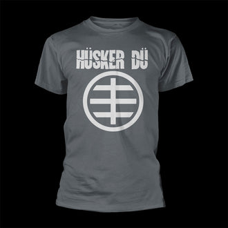 Husker Du - Logo (Grey) (T-Shirt)